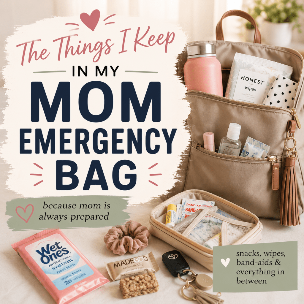 The Things I Keep in My Mom Emergency&nbsp;Bag
